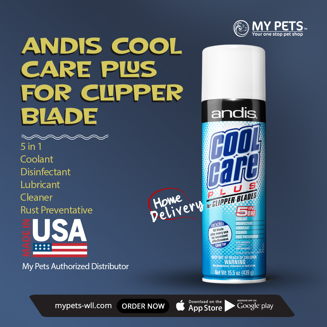 Andis Cool Care Plus for Clipper Blade - My Pets W.L.L
