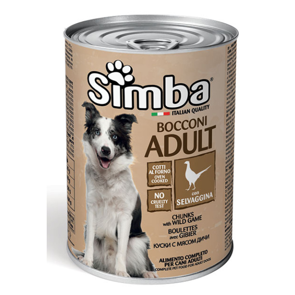 Simba Dog Adult Chunkies with Wild Game 415g My Pets W.L.L